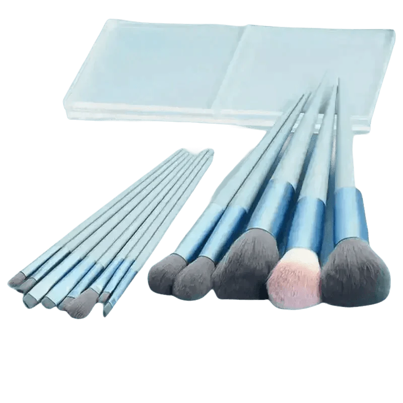 13pcs Velvet Bag Makeup Brushes Set Eye Pink Pouch lash brush for eyelash extensions - GiFTiFY
