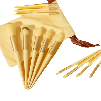 13pcs Velvet Bag Makeup Brushes Set Eye Pink Pouch lash brush for eyelash extensions - GiFTiFY
