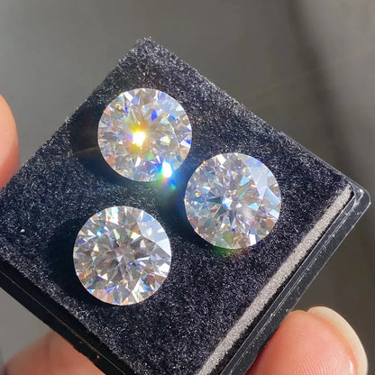0.3-10ct Rare Oval Cut Moissanite Loose Stone D Color Super White Certified Ellipse Oval Moissanite Diamonds DSERS