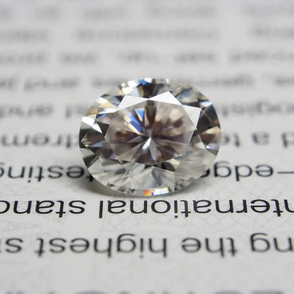 0.3-10ct Rare Oval Cut Moissanite Loose Stone D Color Super White Certified Ellipse Oval Moissanite Diamonds DSERS