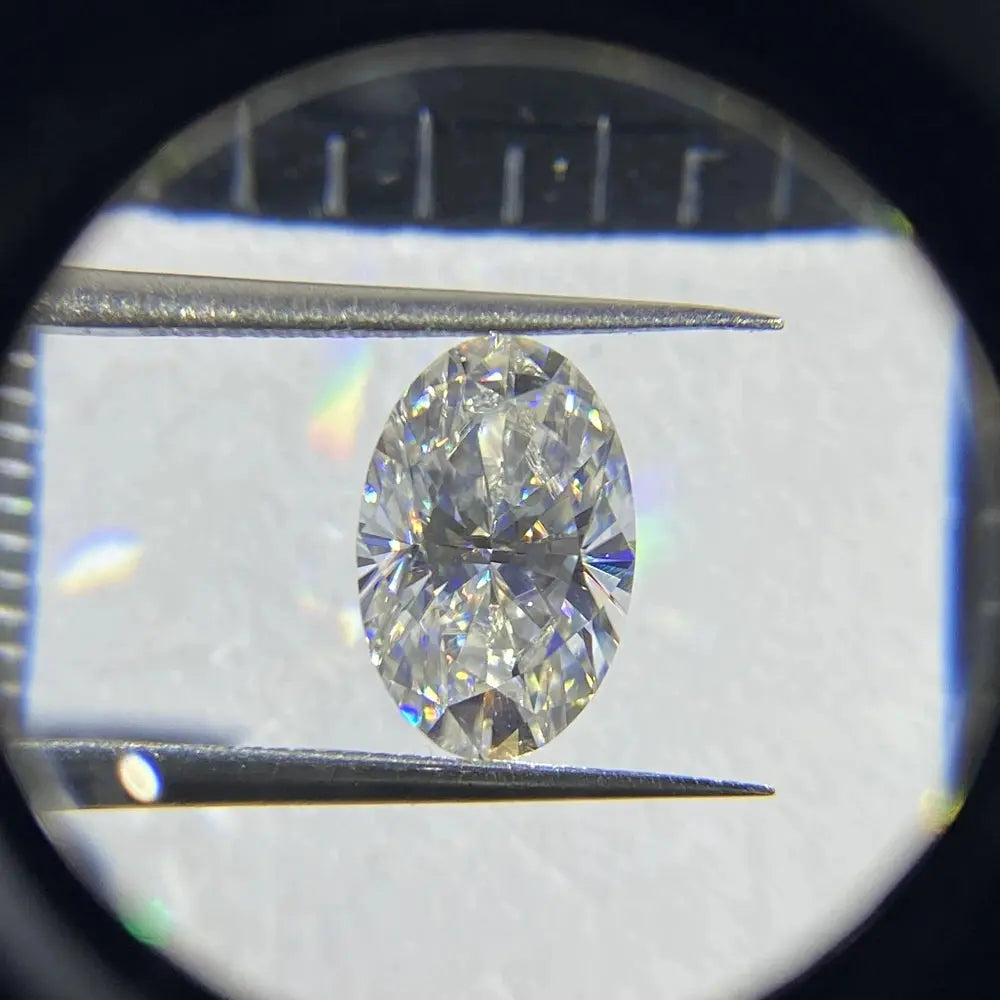 0.3-10ct Rare Oval Cut Moissanite Loose Stone D Color Super White Certified Ellipse Oval Moissanite Diamonds DSERS