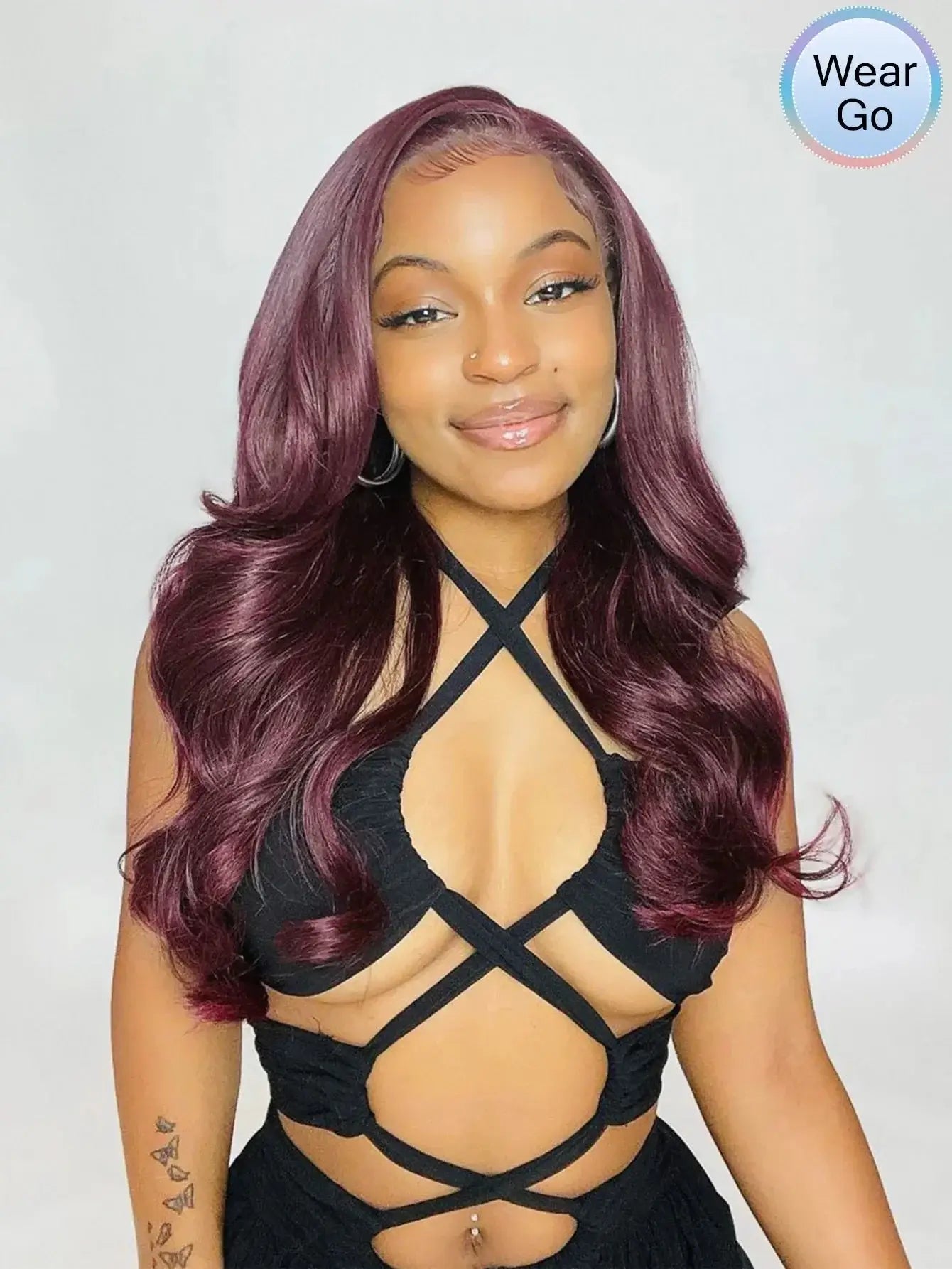 Colored Ginger Blonde 9X6 Glueless Lace Front Human Hair Wig Ready To Go&Wear Glueless Body Wave Lace Wig Burgundy Straight Wigs GiFTiFY
